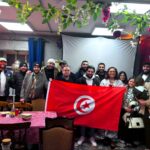 إفطار رمضاني للجالية التونسية في إيرلندا من تنظيم صباح سندي صاحبة مطعم كارتاقو في بلفاست، بحضور كفاءات تونسية وضيوف من دول عربية وأوروبية حول مائدة تونسية تقليدية.